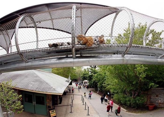 4.0mm Stainless Steel Wire Rope Mesh For Animal Cage Anti  alkali