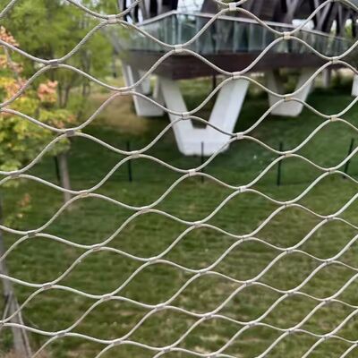  Animal Stainless Steel Protective Rope Mesh  For Aviary Birds Zoo Mesh