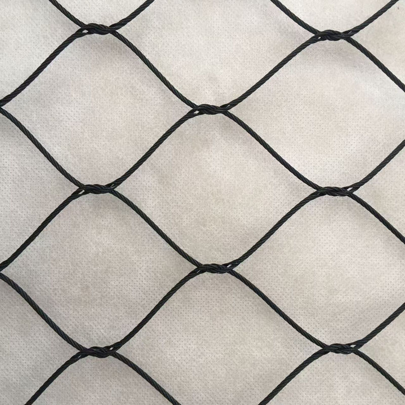 Black Oxide 316L Stainless Steel Wire Rope Woven Garden Fence