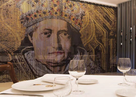 Gorden Rantai Aluminium 2mm dalam Warna Perak Emas Merah Hitam