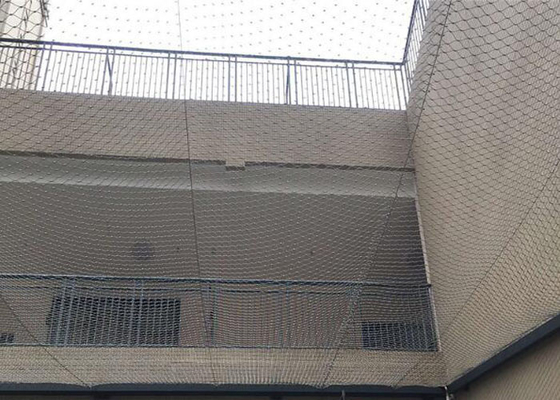 1.2 Mm Wire Mesh Arsitektur Disesuaikan, Sus 316 Wire Rope Net