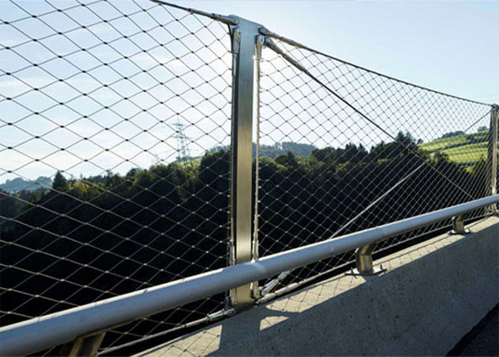 Ce Anti Asam Arsitektur Wire Mesh Diameter 2.5mm