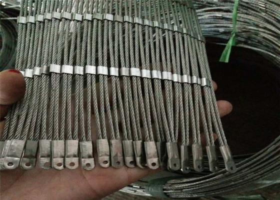 316 Stainless Steel Rope Mesh, Arsitektur Wire Mesh 2.0 Mm