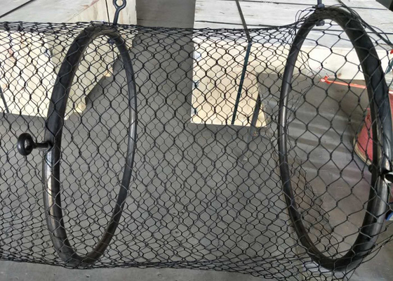 Anyaman 1/8 Inch Stainless Steel Wire Rope Mesh Disesuaikan Untuk Jaring Pengaman