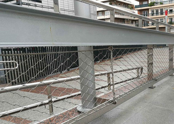 Pagar Tali Stainless Steel untuk Lubang Preteksi 2.0 MM 60x60 MM