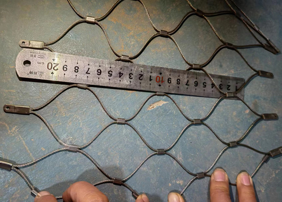 Kabel Mesh Untuk Railing Jaring Kawat Arsitektur Tidak Berkarat