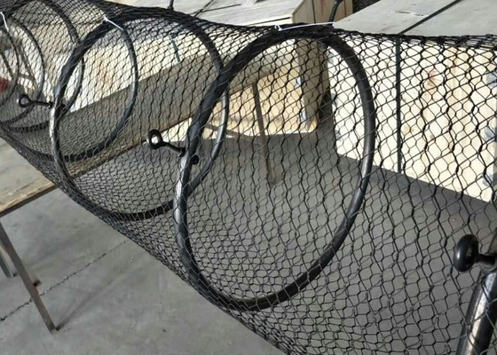 Sus 316 Black Oxide Wire Rope 3mm Diameter 300x300mm