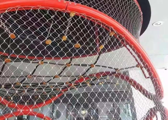 Sus304 stainless steel Wire Rope Mesh Resistance Korosi 1m X 30m
