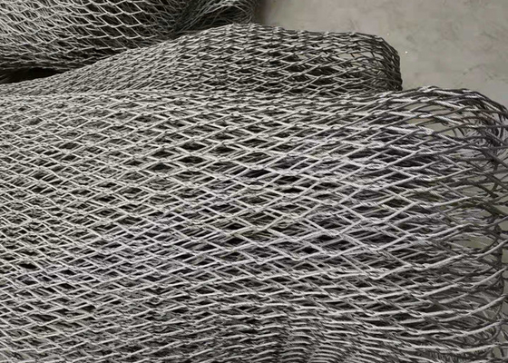 Woven Flexible Stainless Steel Ferrule Mesh 7x19 Untuk Keselamatan Tergantung