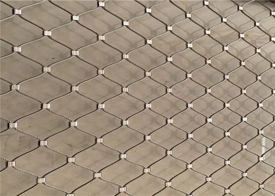 Anti Korosi Kebun Binatang Kandang Burung Melindungi Mesh 304 316 stainless steel Clap