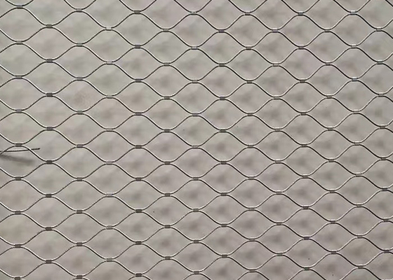 Fleksibel Kebun Binatang Wire Mesh Kabel stainless steel pelindung