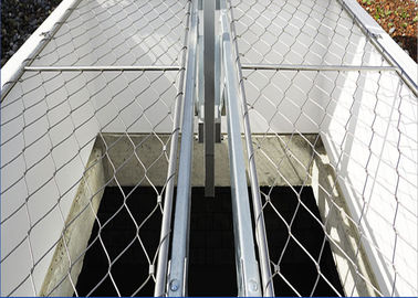 Ramah Lingkungan 3mm Balustrade Cable Mesh Stainless Steel