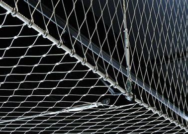 Cutomized Fleksibel Balustrade Wire Rope Mesh 7x7