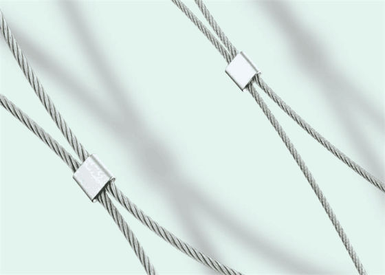 Modern Arsitektur Wire Mesh dengan 20mm untuk 200mm Aperture dan Horizontal Vertikal Mesh Desain