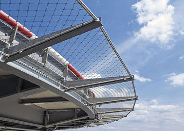 4.0mm Tahan Korosi Wire Rope Mesh Aisi 316