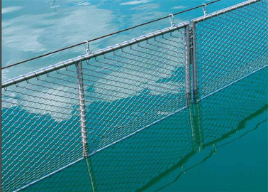 Webnet Flexible Balustrade Architectural Wire Mesh 7 * 7 Untuk Tangga Jembatan