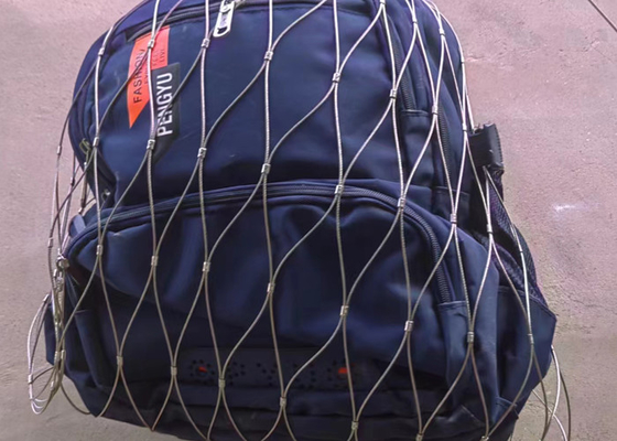 316 Drop Pencegahan Jaring Untuk Anti Pencurian stainless steel Wire Mesh Bag