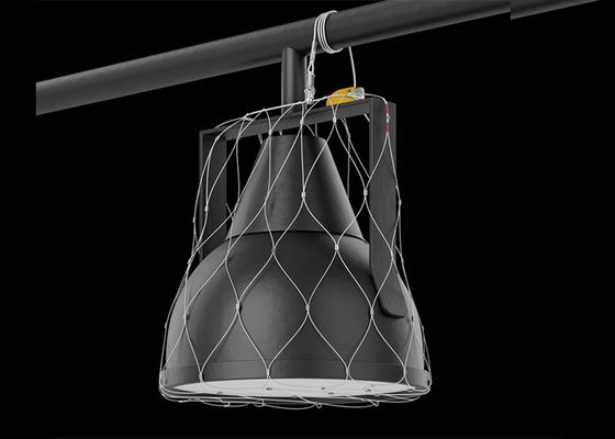 316L Anti Drop Safety Net Untuk Ringan Stainless Steel Wire Rope Mesh Bag