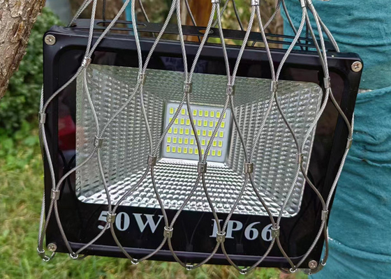 SS304 Wire Rope Mesh Anti Drop Safety Netting Untuk Speaker Mesh Safety Cover
