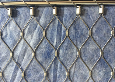 X-TEND INOX LINE Balustrade Railing Kabel Stainless Steel Mesh Webnet 60 Degree Angle