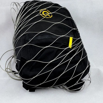 SS 316 Anti Drop Steel Pencegahan Jaringan Kabel Mesh