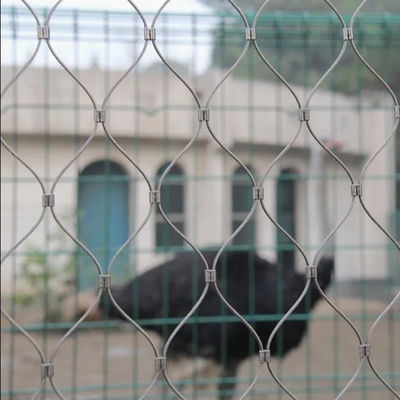 316 stainless steel kawat fleksibel jaring untuk burung aviary burung