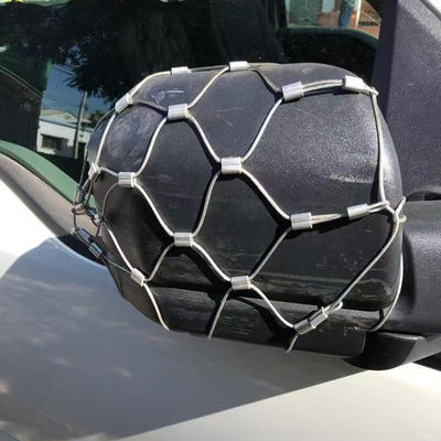 Anti Pencurian Mobil Side Mirror Stainless Steel Rope Mesh Bag