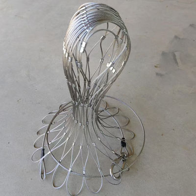 Rope stainless steel Anti jatuh Jaringan keselamatan Banjir cahaya Anti drop perlindungan