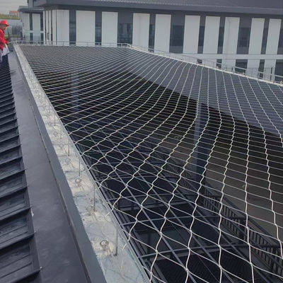 Stainless Steel Wire Rope Mesh Kebun Binatang Keamanan Kabel Mesh