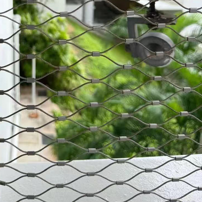 Jaring Wire Mesh Fleksibel Baja Rinsing untuk Aviary Burung - 316 Marine Grade