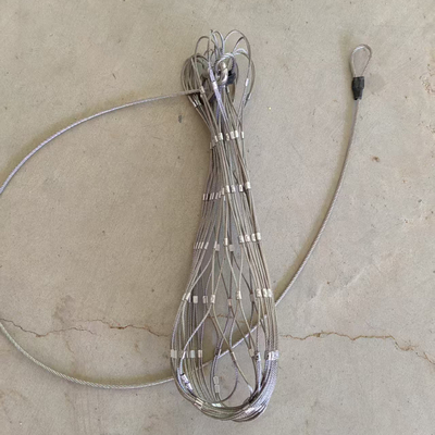 Jaring pengaman Baja tahan karat 316 Crane lampu sorot perlindungan jatuh Mesh