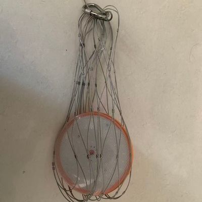 Stainless Steel Lamp Anti-Fall And Anti-Theft Net Pocket Heavy Duty Material