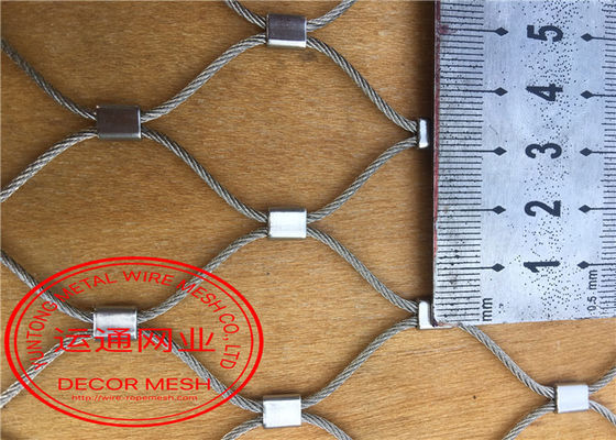 Tipe Ferrule Arsitektur Wire Mesh Safety Net Arsitektur Metal Mesh