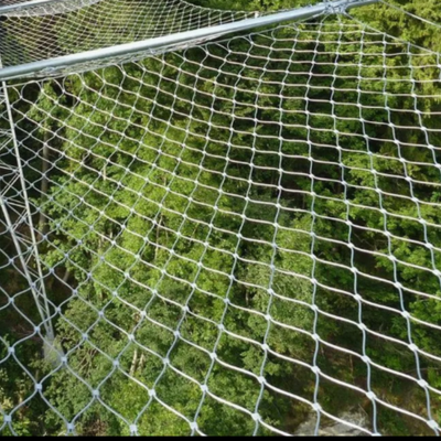 Diamond Hole Stainless Steel X Tend Cable Mesh Used For Bridge Fence