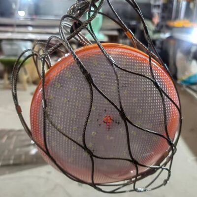 SS 316 Tali Kawat Baja Rostless Jaringan Keamanan Jatuh untuk Lampu Lampu LED