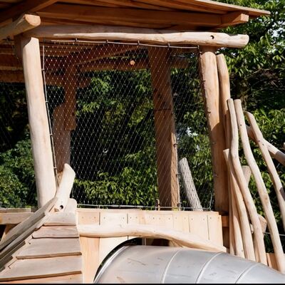 Jaring Anti Jatuh Kawat Baja Tahan Karat Paling Berdampak untuk Halaman