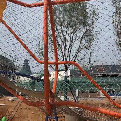 Jaring Kawat Baja Tahan Karat Berlapis Plastik untuk Peralatan Taman Bermain Anak-anak Pelindung