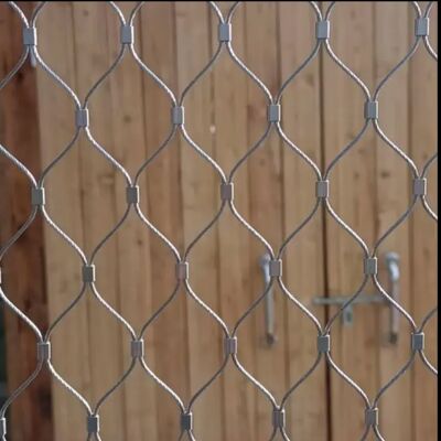 304 stainless steel kabel pagar Mesh untuk perlindungan jatuh burung drone kebun binatang kandang hewan