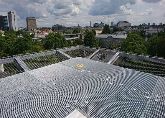 Jaring Kabel Stainless Steel Ferrule Disesuaikan Wire Mesh Tidak Berkarat