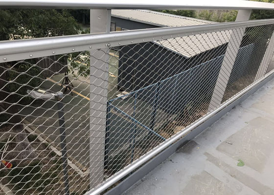 1.5mm Webnet stainless steel Mesh Railing Guard Bridge Stairway