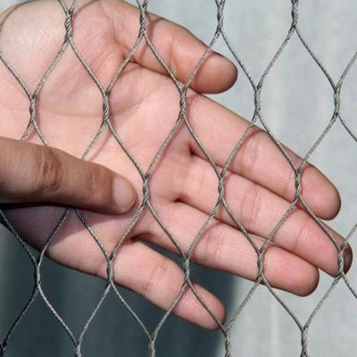 SGS Fleksibel 20mm Lubang Aviary Wire Netting Untuk Kebun Binatang