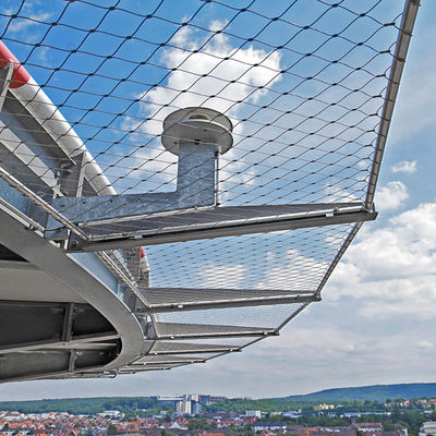 Inox 316 Fleksibel Stainless Steel Ferrule Rope Mesh