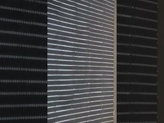 AISI 304 316 Arsitektur Fleksibel Webnet Stainless Steel Ferrule Rope Mesh kawat 2.0mm lubang 60*60mm