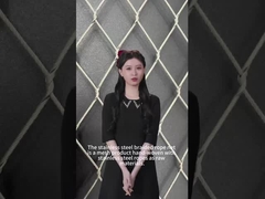 Jaring tali berlapis baja tahan karat