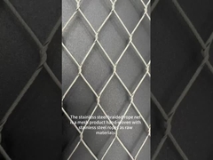 Pengantar Detil tentang jaring Kabel Stainless Steel