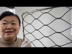 Anyaman Kepar 2mm Kawat Aviary Jaring Kawat Baja Tahan Karat Pagar Burung Kebun Binatang