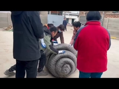 316 Kandang Hewan Material Kawat Baja Tahan Karat 7x19 Jaring Kebun Binatang