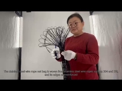 Tas Jaring Tali Kawat Baja Tahan Karat