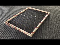 Jaring Kawat Tali Baja Tahan Karat Fleksibel Metal Ferrule Zoo Mesh