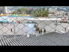 Jaring tali stainless steel untuk perlindungan di daerah indah